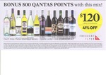 A Dozen Wines from $120 Plus up to 1000 Bonus Qantas Points @ Cellarmasters - Delivery Varies