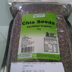 1kg Organic Chia Seeds $14.99 @ Flannerys Supermarket QLD