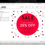 JAG - Further 25% off Sale Stock