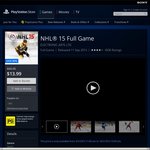 [AU PS Store] NHL® 15 @ $13.99 for PS4 & NBA JAM: On Fire Edition @ $4.86 for PS3