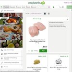 Woolworths (Winston Hills NSW): Chicken Breast Fillet $4.50 (Save $4.50)