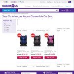 Infasecure Ascent Baby Car Seat (0-4yrs) $124.99 (RRP $168.95) @ Toys "R" Us + Free Fitting/Installation