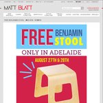 Matt Blatt Free Benjamin Stool - 1st 100 Customers SA ONLY