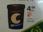 Connoisseur Ice cream $4.48 Woolworths Subiaco, WA only