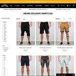 All Shorts Now $20 @ Hallenstein Brothers | Ends 26/2