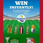 Win a Trip to the AFL Grand Final for 4 Worth $9,000 of 1 of 150 Instant Win Prizes from PZ Cussons [Purchase Radiant]