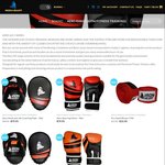 20% off on Iron Heart Sports Leather Range - Boxing Gloves and Hook & Jab Pads