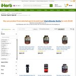 Buy Any Product from Selected Sports Brands & Get iHerb Blender Bottle for $3 @ iHerb
