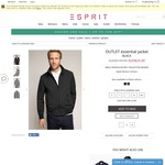 Esprit Essentials Bomber Jacket $25 down from $140