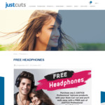 FREE Headphones When You Purchase Any 2 JUSTICE Professional Hair-Care Products with Your Style Cut @ Just Cuts