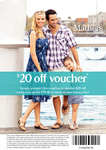 Mathers: $20 off when you spend $79.95 or more