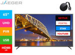 JAEGER 65" 4K UHD LED TV with Free Google Chromecast Ultra $799.20 Shipped Via Catch eBay