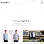 30% off Sitewide @ Mr Simple Black Friday | Cyber Monday