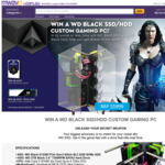 Win a WD Black SSD/HDD Custom Gaming PC Worth $5,999 from Mwave