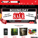 Games World - 20% off Boxing Day Sale - Board Games, Card Games etc