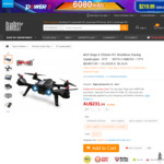 MJX Bugs 6/8 Quadcopter RTF CAMERA + FPV/Monitor + Glasses US $121.80 (~AU $164.30) Delivered @ GearBest 