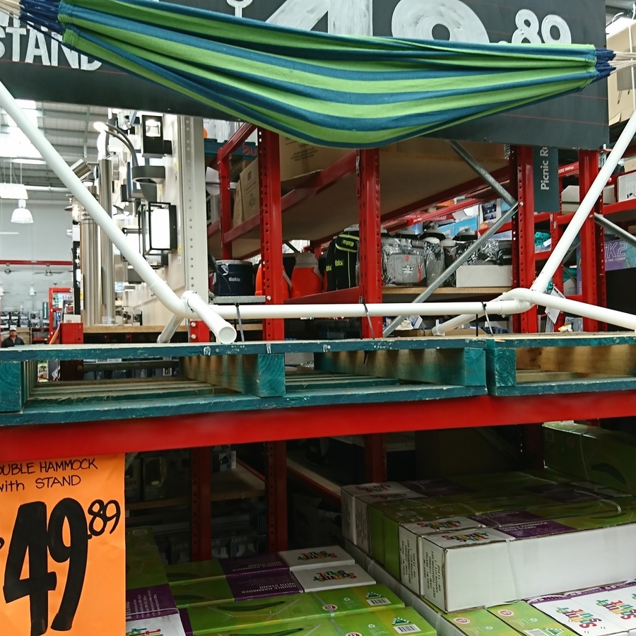 Hammock on sale stand bunnings