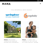 Win a Springfree Medium Round Trampoline Worth $1,974 from Mama Disrupt