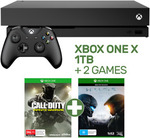 Xbox One X 1TB Console +Halo 5 + Call of Duty: Infinite Warfare - $544 Delivered @ EB Games eBay 