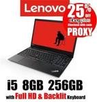 Lenovo ThinkPad E580 15.6" Full-HD Core i5-8250U 8GB 256GB SSD $884.25 @ OLC Direct eBay (Plus Members)