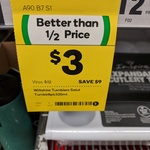 Wiltshire Tumbler Glass 8 Pack $3.00 at Woolworths