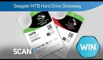 Win a Seagate 14TB Barracuda Pro Desktop Drive Worth $580 or 14TB Ironwolf Pro NAS Worth $600 from Scan