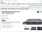 Dell R410 1 RU Rack Server 2x Xeon CPU's, 8GB Ram, 3 Year NBD Wty $1899. 200 Dollars Cash off