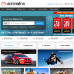 Adrenaline Spend & Save - $15 off $99, $30 off $149, $40 off $199. 7 Days Gold Coast Theme Park Super Pass $119