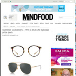 Win a BOLON Eyewear Prize Pack Worth $418 from MiNDFOOD