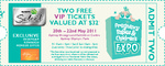2 free VIP tickets to Pregnancy, Babies & Children's Expo 20-22 May at Sydney Olympic Park