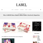 Win a Limited-Edition Cadbury Roses Mother’s Day Box by Megan Hess from Label Magazine