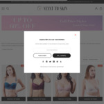 Lingerie Sale up to 60% off: Bras $12 (Was $30), Bralettes $9.50 (Was $19) + Free Shipping on Orders over $30 @ NEXXT TO SKIN