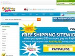 Supermarket deals free shipping voucher minimum purchase 30$ (paypal only)