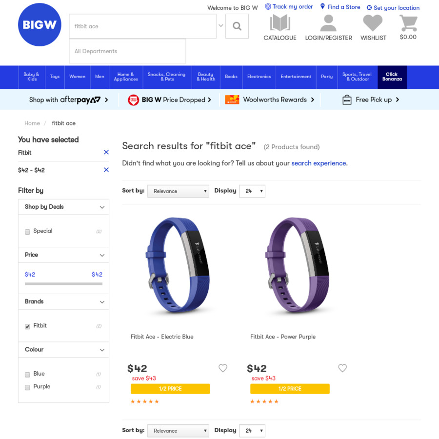 fitbit ace 2 jbhifi