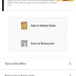 McDonald’s 25% off in your app! Not everyone 