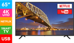 [UNiDAYS] JAEGER 65" 4K UHD LED Smart TV $658.20 Delivered @ Catch