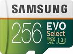 Samsung MicroSDXC EVO Select  w/ Adapter 256GB $50.57 | 512GB $109.26 + Delivery (Free with Prime) @ Amazon US via Amazon AU