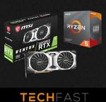 CPU/GPU Bundle: AMD Ryzen 5 3500X & MSI RTX 2080 Super Ventus OC Bundle: $1239 + $29 Delivery @ Techfast