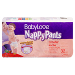 BabyLove Nappy Pants Crawler (6-11kg) 32pk Is $8.43 (Save $8.44) @ BigW.com.au until Next Monday