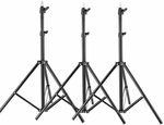 Neewer 3 Pieces 6ft/75 Inch/190cm Photography Tripod Light Stands $14.45 + Delivery ($0 with Prime/ $39) @ Peak Catch Amazon AU