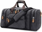 20% off Plambag Canvas Duffel Travel Bag (2 Size and 4 Colours) $45.59 - $50.39 Delivered @ Plambag Amazon AU