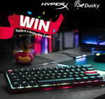 Win a HyperX Ducky One 2 Mini RGB Mechanical Keyboard Worth $209 from PC Case Gear