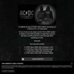 Win 1 of 3 AC/DC Back In Black 40th Anniversary Merchandise Packs Worth $190 from Sony Music
