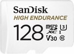 [Prime] SanDisk High Endurance microSDXC 128GB, UHS-I, C10, U3, V30, 100MB/s R, 40MB/s W $27.50 Delivered @ Amazon UK via AU
