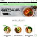 [QLD, NSW, ACT, VIC] $30 off Healthy Meals (Min Spend $100 before Discount Applied) @ Thrive Meals