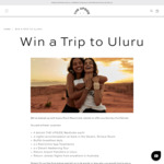 Win a Trip to Uluru & Wardrobe for 2 Worth $5,000 from The Upside
