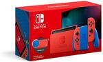 Nintendo Switch Console - Mario Red & Blue Edition $399 + Delivery (Free C&C) @ JB Hi-Fi