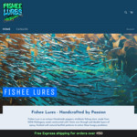 20% off Handmade Fishing Lures from $40 + $8 Shipping (Free with $150 Spend) @ Fishee