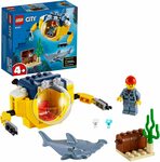 LEGO City Ocean Mini-Submarine 60263 Building Kit $9 + Delivery ($0 with Prime/ $39 Spend) @ Amazon AU