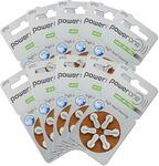 Power One Size 312 Hearing Aid Batteries (QTY 60) $25 & Free Standard Delivery @ Hear for Less